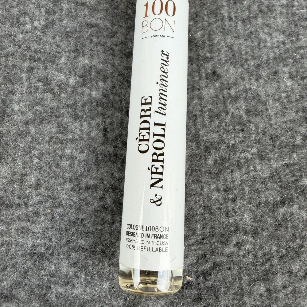 100BON Cèdre &‎ Néroli Lumineux Eau De Cologne 0.5 Fl Oz Tester USA Spray